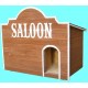 Zateplená psí bouda - Saloon